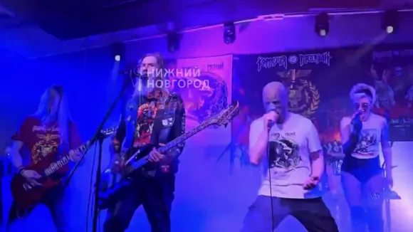 Russian Metal Band Korrozia Metalla Arrested Mid-Concert for Alleged Nazi Symbols