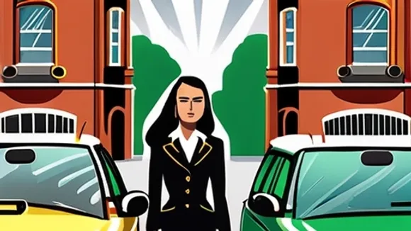Young Female Taxi Driver in Dublin Defies Stereotypes and Finds Safety in Her Job