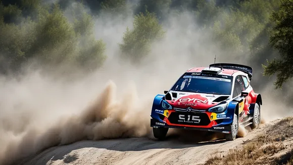 Thierry Neuville and Elfyn Evans Tied for Lead in Croatia Rally After First Day