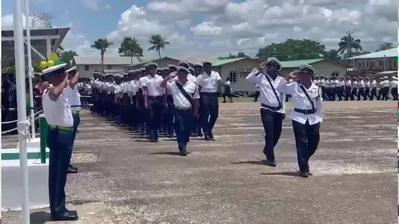Belize Police Department Welcomes Record Number of New Officers in Historic Ceremony