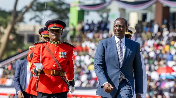 Kenya's President Ruto Warns Politicians Against Ethnic Divisions During Madaraka Day Celebrations