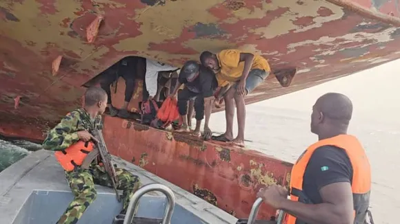 Nigerian Navy Arrests 75 Stowaways Attempting Illegal Migration to Europe