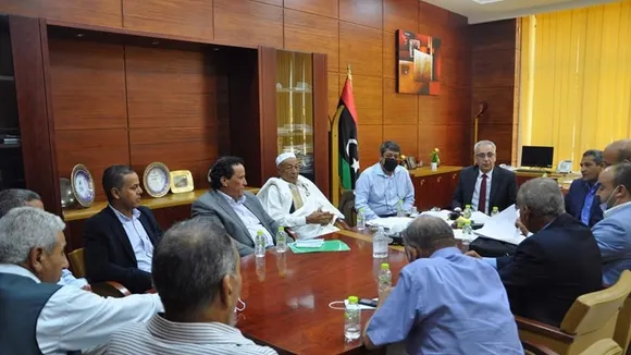 Libyan Housing Minister Discusses Urban Planning Updates with Urban Planning Authority