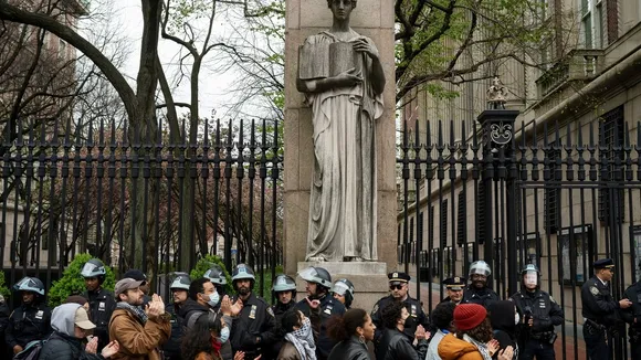 Colombian University Students Protest in Bogotá, Demanding Increased Education Funding