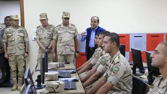 Egyptian President Visits Military Academy, Sparks Speculation with Israeli Tank Vulnerability Display