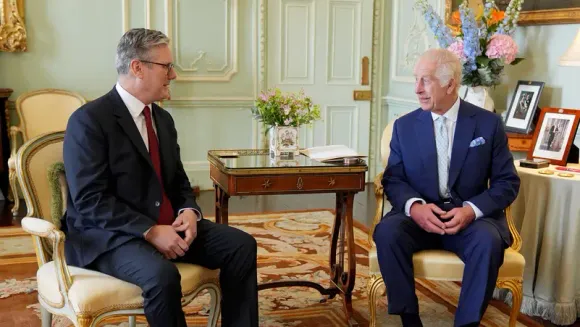King Charles III Appoints Keir Starmer as Prime Minister at Buckingham Palace