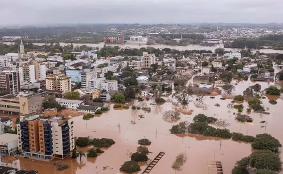 Intense Rains Hit Rio Grande do Sul After Prolonged Dry Spell: Flood Preparations in Full Swing