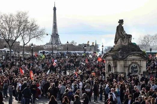 Nationwide Protests In France Against Far-Right Surge In European Elections