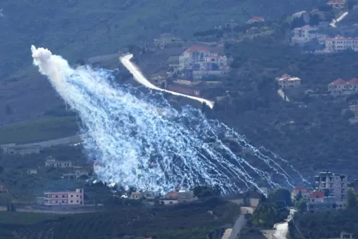 Human Rights Group Claims Israel Used White Phosphorus in Southern Lebanon, Potentially Violating International Law