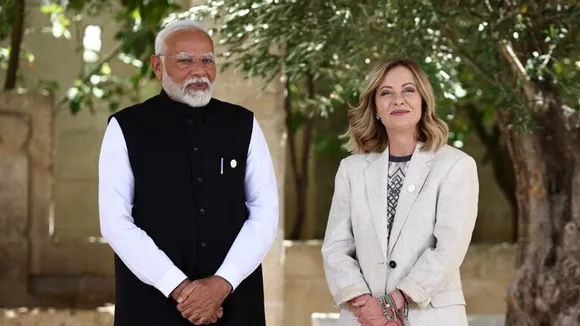 PM Modi Meets Italian PM Giorgia Meloni at G7 Summit: Warm Reception and Productive Dialogues