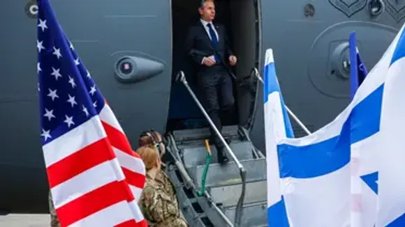 US Secretary of State Antony Blinken arrives in Egypt for Gaza ceasefire push