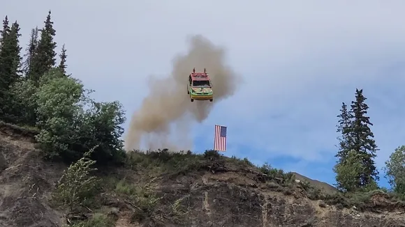 Glacier View, Alaska Celebrates Fourth of July by Launching Cars Off a Cliff to the Tune of 'God Bless the U.S.A.'