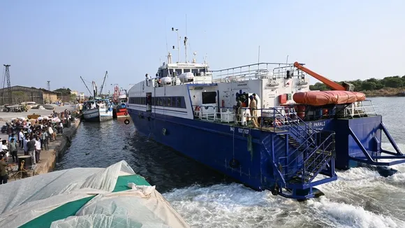 High-Speed Ferry 'Parali' Slashes Travel Time from Lakshadweep to Mangaluru
