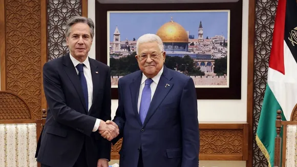 Palestinian President Abbas Refuses Meeting with US Secretary of State Blinken