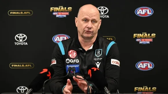 Port Adelaide Coach Downplays Significance of Collingwood Match Despite Strong Start