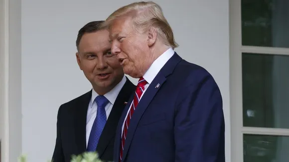 Trump Meets with Poland's President as Foreign Outreach Quickens