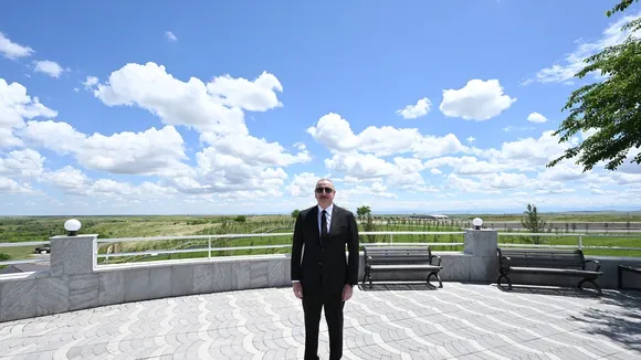 President Aliyev Inaugurates Kondalanchay Reservoir in Fuzuli
