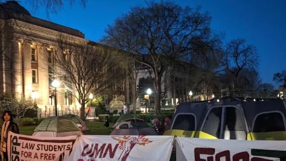 University of Minnesota Police Arrest 9 in Pro-Palestinian Encampment Protest