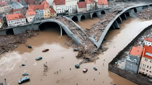 Severe Flooding Hits Bielsko-Biała, Disrupting Daily Life and Infrastructure