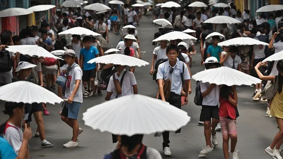 Manila Suspends Face-to-Face Classes as Dangerous Heat Wave Grips City