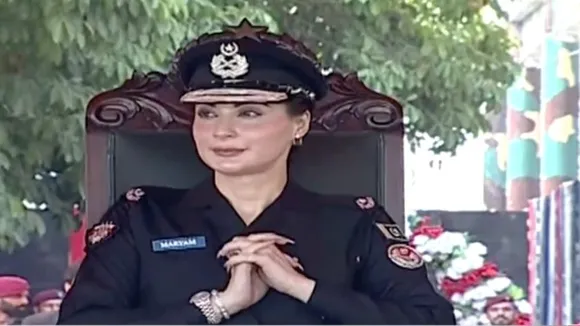 Punjab Chief Minister Maryam Nawaz Faces Criticism for Wearing Elite Force Uniform