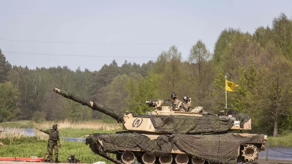 Russian Forces Capture US-Made Abrams Tank in Ukraine