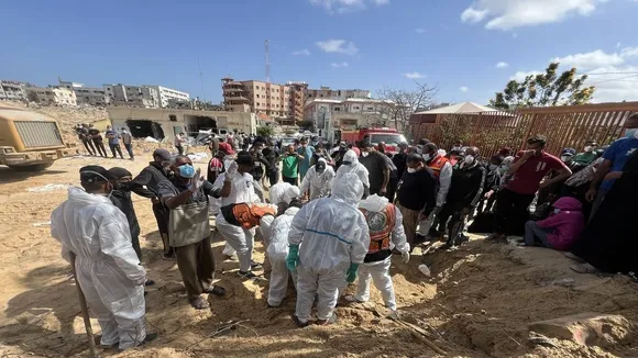 Gaza Mother Mourns Son Found in Mass Grave at Nasser Hospital