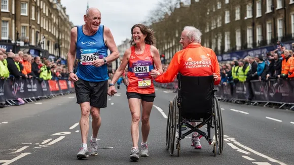 Jenny Rowlinson to Push Father in Wheelchair During London Marathon