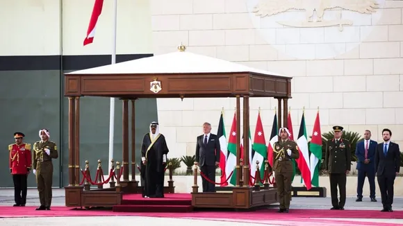 Emir of Kuwait Begins Two-Day State Visit to Jordan