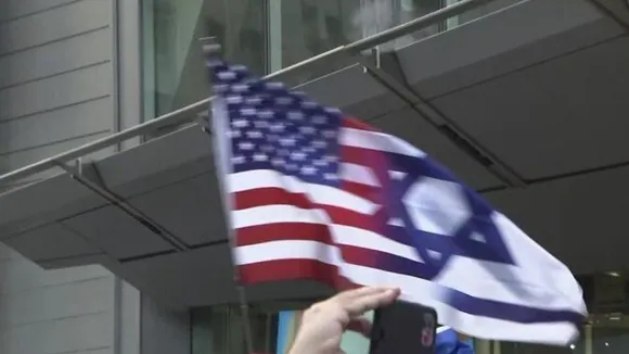 Pro-Israel Rally Draws Hundreds in Times Square Amid Counter-Protests