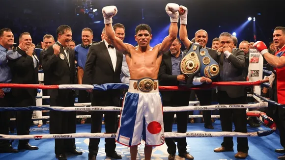 Costa Rican Boxer David 'Medallita' Jiménez Wins WBA Interim World Title