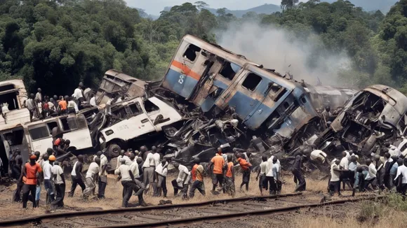 Camrail Train Collision Injures Two at Japoma Level Crossing