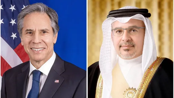 Bahraini Crown Prince Holds Phone Call with U.S. Secretary of State