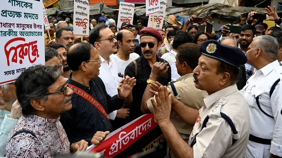 Protests Erupt in Sandeshkhali Over Alleged Torture and Land Grabs