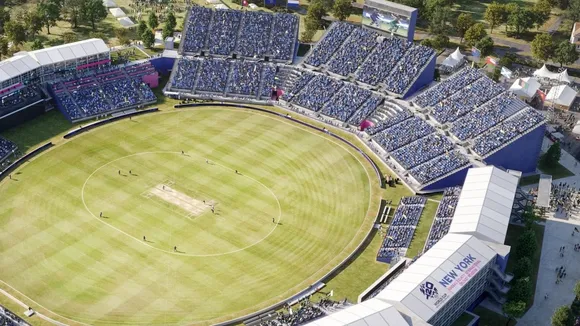 ICC Confirms Pitch Installation Underway at New York Stadium  for 2024 India-Pakistan T20 World Cup Match