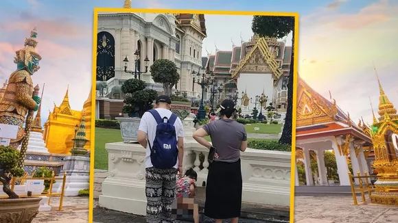 Chinese Couple Sparks Outrage Allowing Child to Urinate Near Thailand's Grand Palace