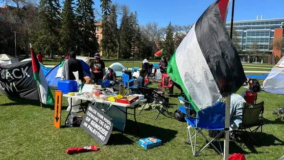 Edmonton Police Chiefs Address Controversial University of Alberta Protest Camp Teardown