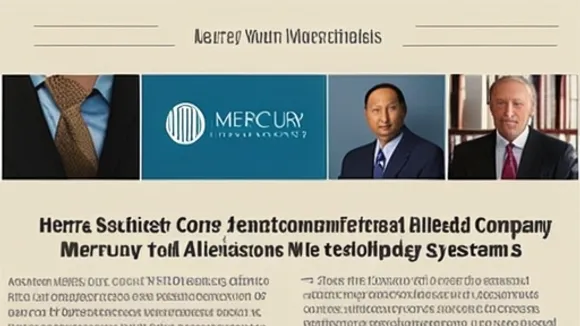 Mercury Systems Inc. Faces Legal Scrutiny Over Alleged Misleading Practices