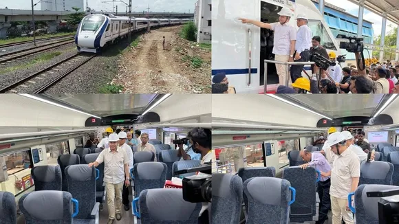 Mumbai-Ahmedabad Vande Bharat Express Completes Final Trials