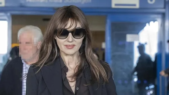 Monica Bellucci Visits Greece for Business and Pleasure