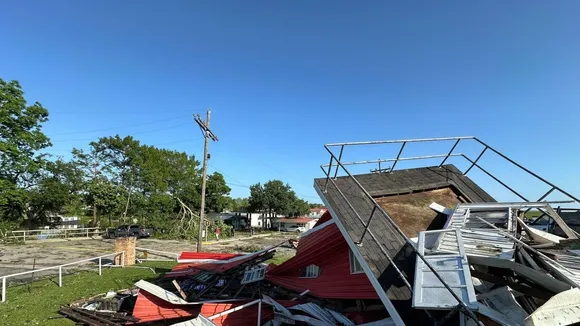 Tornado-Like Storm Ravages Home in St. Martin Parish, Grandson Rescued by Neighbors