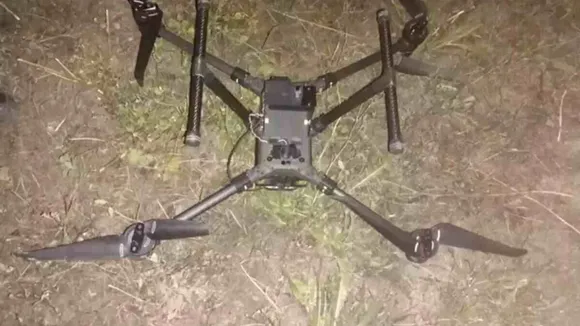 BSF Recovers Damaged China-Made Drone in Punjab's Tarn Taran District