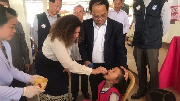 Lao PDR Launches Major Vaccination Campaign Against Measles and Rubella