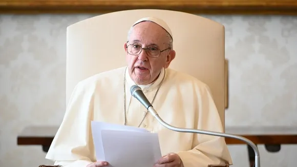 Pope Francis Advocates for 'Culture of Care' to Achieve Lasting Peace