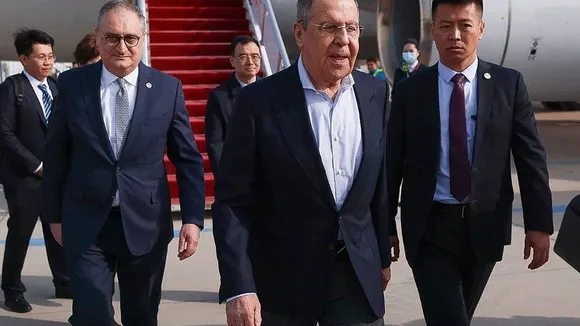 Russian Foreign Minister Sergey Lavrov Begins African Tour in Guinea