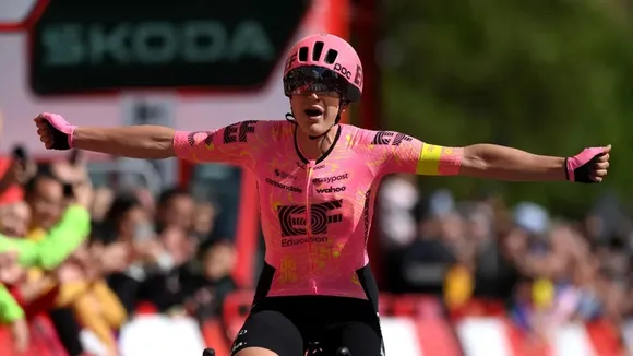 Kristen Faulkner Wins Stage 4 of Vuelta Femenina as Marianne Vos Takes Red Jersey