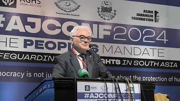 German Ambassador 'Loses His Cool' Over Pro-Palestine Protest at Rights Conference in Pakistan