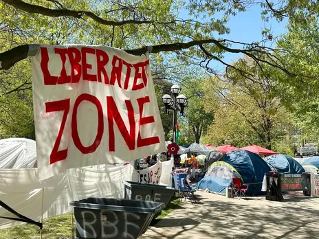 University of Michigan Police Dismantle Pro-Palestine Encampment, Clash with Protesters