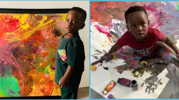 1-Year-Old Ghanaian Boy Sets Guinness World Record as Youngest Male Artist