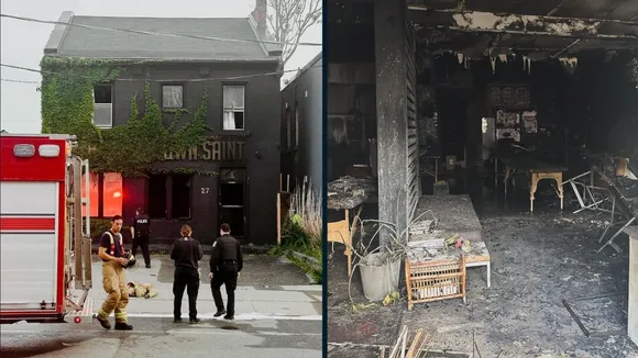 Suspicious Fire Damages The Downtown Saint Tattoo Shop in St. Catharines, Ontario